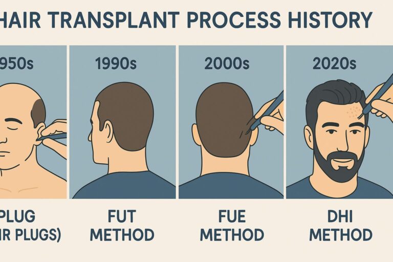 history hair transplant